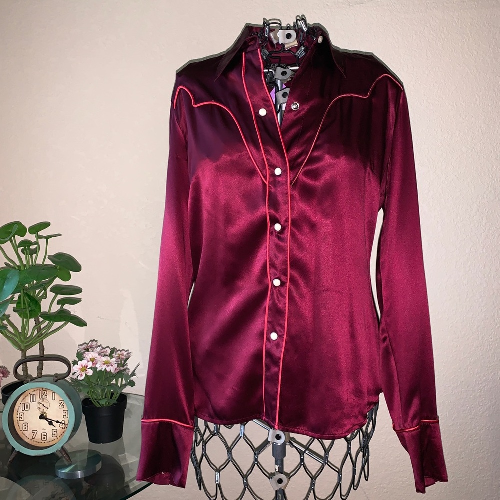 Silk Button Down